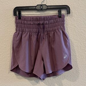 Asics Women's Lavender Athletic Shorts